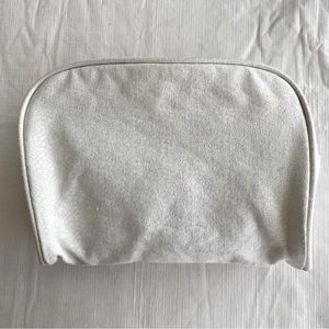L’Occitane Zippered Makeup Skincare Travel Bag Pouch Cotton Canvas